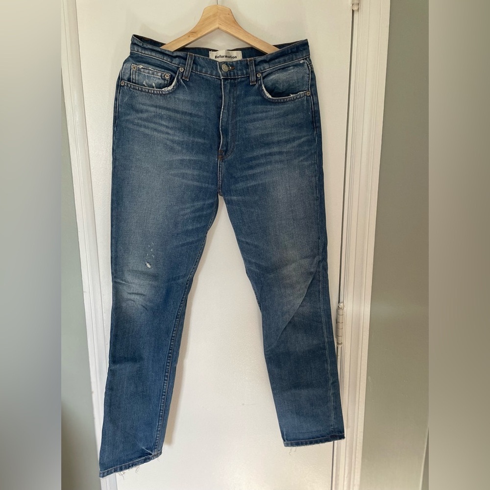Reformation jeans, size 28
